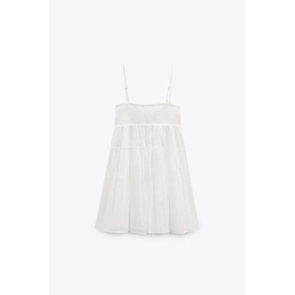 NWT ZARA BEADED MINI DRESS - Picture 8 of 9